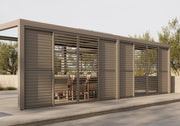Luxe Pergola Louvered Side Panels
