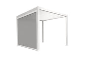 Outlet Rota Manual Louvered Pergola 3.6m x 3.6m + 4 screens