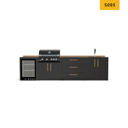 The Blenheim Modular Outdoor Kitchen Single Wall S005