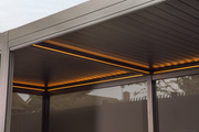 Luxe Electric Louvered Roof LED Pergola