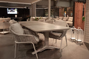 Ex-display outdoor furniture in the Suns Lifestyle showroom