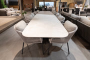Ex-display outdoor furniture in the Suns Lifestyle showroom
