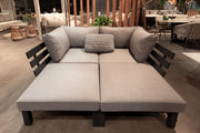 Ex-display outdoor furniture in the Suns Lifestyle showroom
