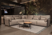 Ex-display outdoor furniture in the Suns Lifestyle showroom