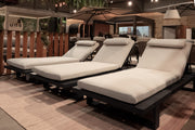 Ex-display outdoor furniture in the Suns Lifestyle showroom