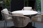 Ex-display outdoor furniture in the Suns Lifestyle showroom