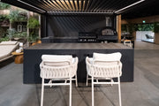 Ex-display outdoor furniture in the Suns Lifestyle showroom
