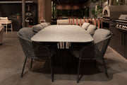 Ex-display outdoor furniture in the Suns Lifestyle showroom