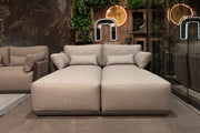 Ex-display outdoor furniture in the Suns Lifestyle showroom