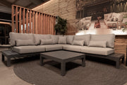 Ex-display outdoor furniture in the Suns Lifestyle showroom