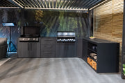 Ex-display outdoor furniture in the Suns Lifestyle showroom