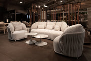 Ex-display outdoor furniture in the Suns Lifestyle showroom
