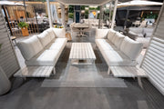 Ex-display outdoor furniture in the Suns Lifestyle showroom