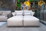 Ex-display outdoor furniture in the Suns Lifestyle showroom