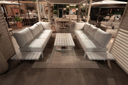 Ex-display outdoor furniture in the Suns Lifestyle showroom