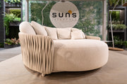 Ex-display outdoor furniture in the Suns Lifestyle showroom