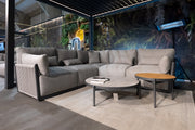 Ex-display outdoor furniture in the Suns Lifestyle showroom