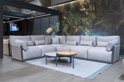 Ex-display outdoor furniture in the Suns Lifestyle showroom