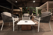 Ex-display outdoor furniture in the Suns Lifestyle showroom
