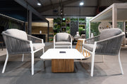 Ex-display outdoor furniture in the Suns Lifestyle showroom