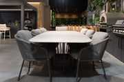 Ex-display outdoor furniture in the Suns Lifestyle showroom