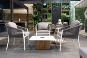 Ex-display outdoor furniture in the Suns Lifestyle showroom