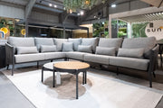 Ex-display outdoor furniture in the Suns Lifestyle showroom
