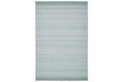 Ex-display Veneto rectangular rug soft blue 3m x 2m