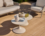 Casto Sofa Collection outdoor sofa set by the pool in modern garden setting – Suns Lifestyle