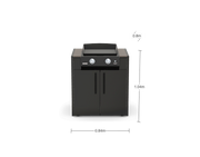 KC 80 Plancha - Barro Satin top