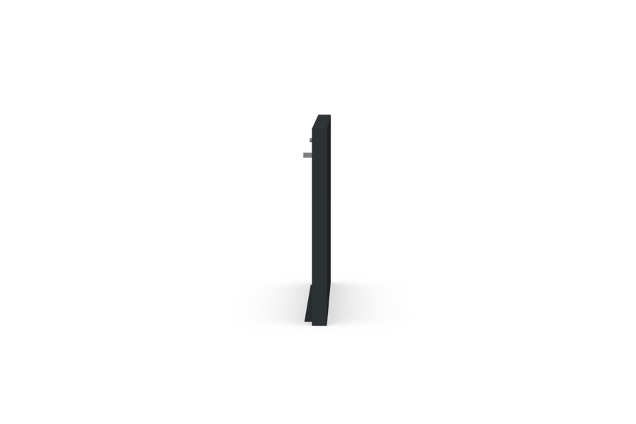 Kamado end panel side view