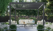 Positano Manual Louvered Roof LED Pergola