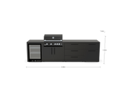 The Blenheim Modular Outdoor Kitchen Single Wall S010