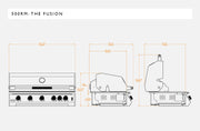 Blenheim Fusion 500RM Grill