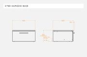 CT80 Base Unit (inc. end panels)
