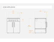 KC 80 Plancha - Nero top