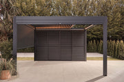 Luxe Electric Retractable Roof LED Pergola