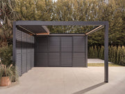 Luxe Electric Retractable Roof LED Pergola