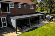 Luxe Electric Louvered Roof LED Pergola