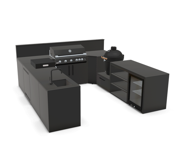 Nero Riverwashed worktop