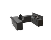 The Blenheim Modular Outdoor Kitchen U-Shape U001