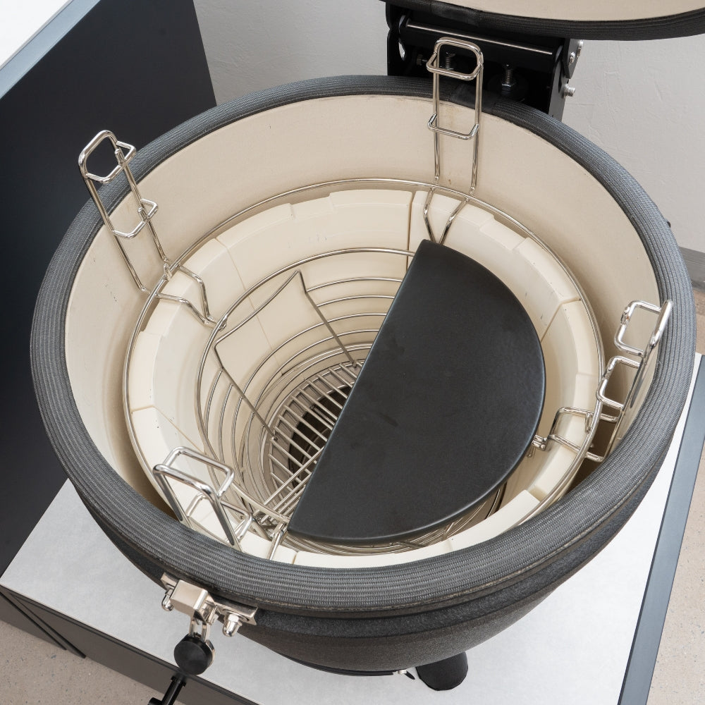 Kamado Egg internal half deflector plate