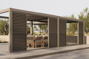 Luxe Pergola Louvered Side Panels