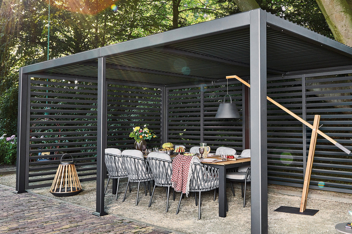 Manual louvered pergolas – Suns Lifestyle