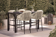 Monte Vari Firepit With Nappa Bar Collection