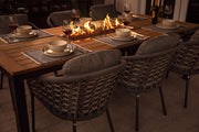 Monte Vari Firepit & Nappa Dining Collection