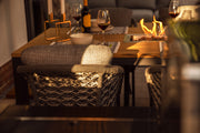 Monte Vari Firepit & Nappa Dining Collection