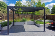 Outlet Rota Manual Louvered Pergola 3m x 3.6m