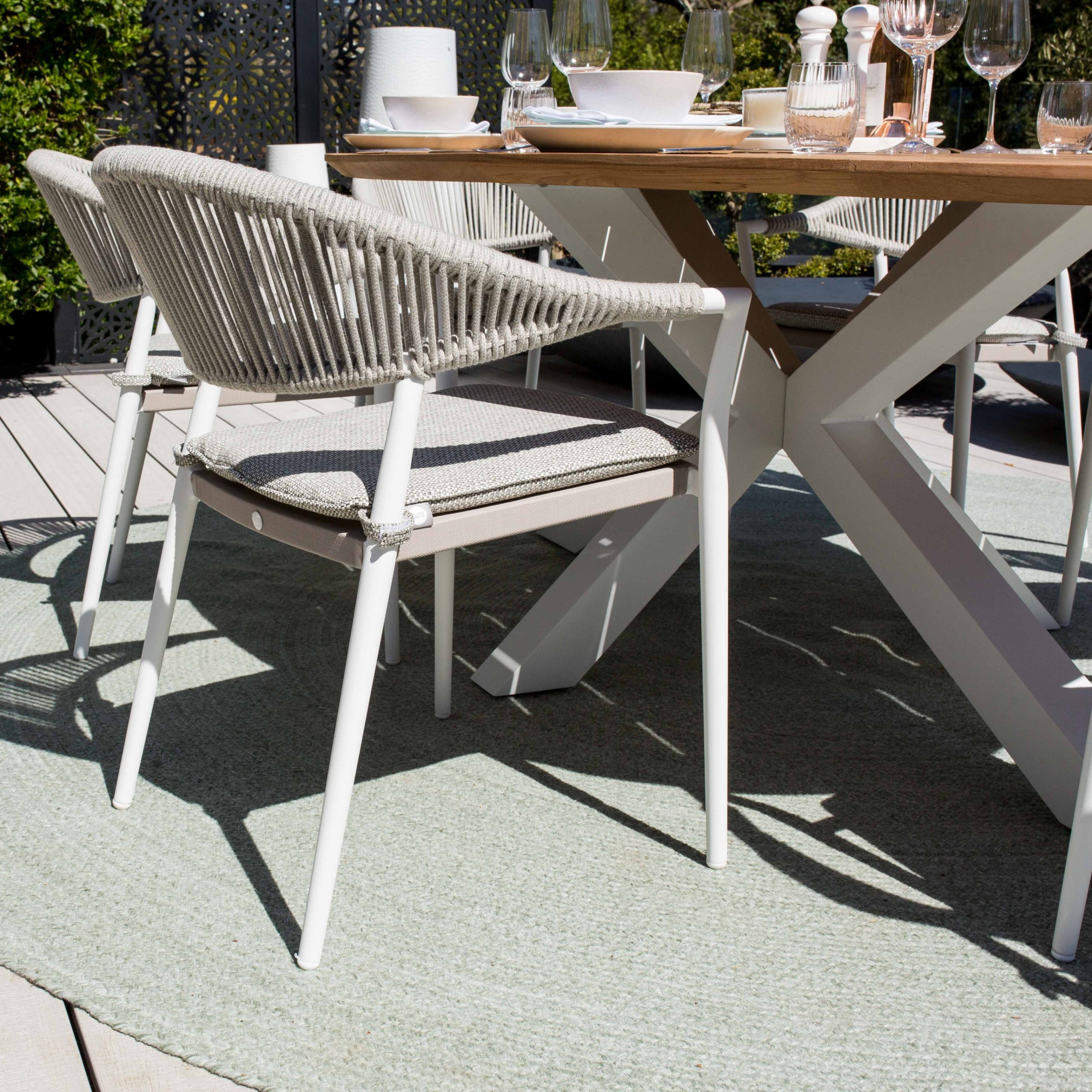 Madre & Matera Outdoor Dining Table & Chairs | Suns Lifestyle